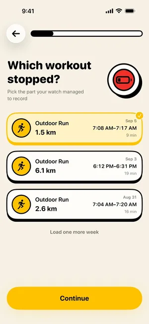 FitEdit screenshot 2